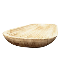 Load image into Gallery viewer, Oval Wooden Bowl
