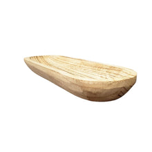 Load image into Gallery viewer, Oval Wooden Bowl
