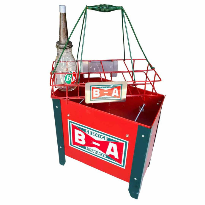 B-A Oil bottle carrier with stand