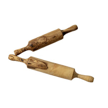 Load image into Gallery viewer, Natural Olive Wood Rolling Pin
