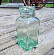 Load image into Gallery viewer, Large Mouth Square Glass Bottle
