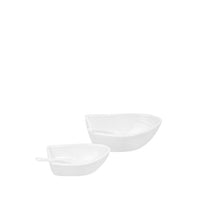 Load image into Gallery viewer, Canoe Serving Set White
