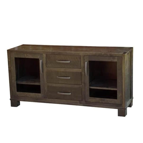 Backwoods Entertainment Unit with 2 Doors and 2 Drawers