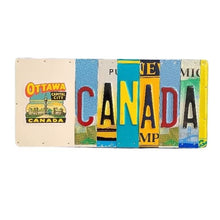 Load image into Gallery viewer, Canada License Plate Sign - Reclaimed

