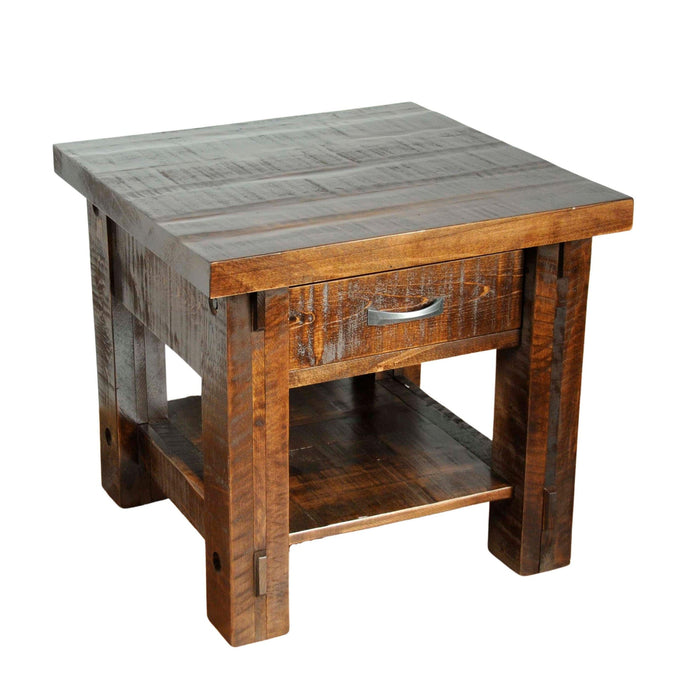 Timber End Table